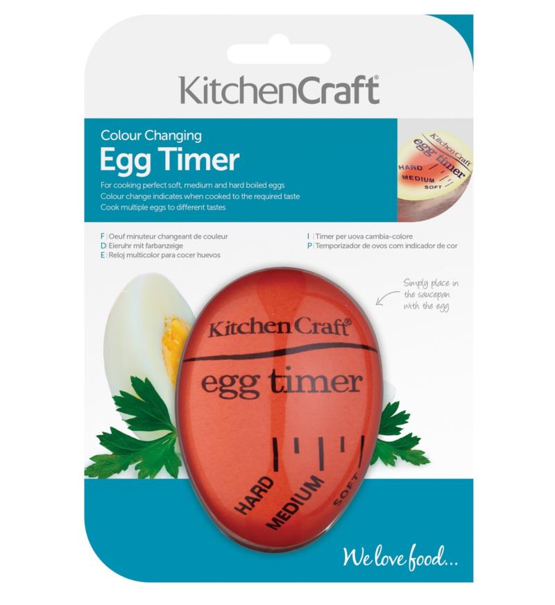Egg Timer Perfect Boil Colour Changing Kitchen Cook Heat Perfectly Useful UK